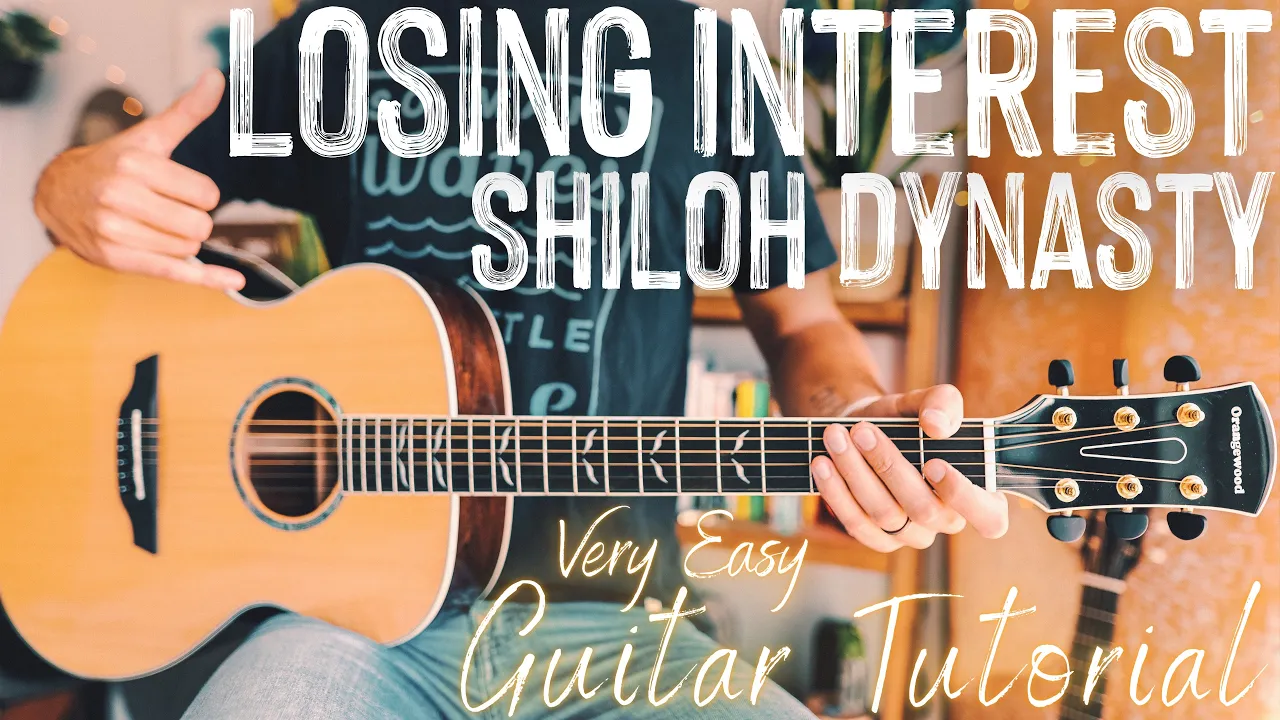 Losing Interest Guitar Tutorial // Losing Interest Shiloh Dynasty Guitar // Guitar Lesson #944