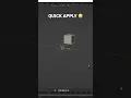 How to Apply Transform Quickly in Blender