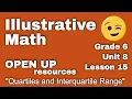 6th Grade Unit 8 Lesson 15 Quartiles and Interquartile Range IM Math