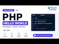 PHP Tutorial Hello World Program Basic Syntax Hindi