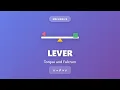 Lever Torque and Fulcrum Explained Force Multiplication Physics