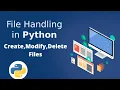 Create Read Delete File Handling In Python - Tamil Python Topic Wise Course