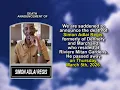 Simon Adlai Regis Short Obituary