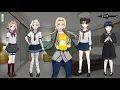 Full Walktrough Jikage Rising Arc 1 All characters and all outfits gameplay