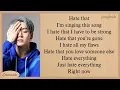 Download Lagu BTS Jungkook Hate Everything Lyrics