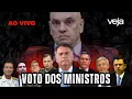 Download Lagu AO VIVO: Assista aos votos de Moraes e Flávio Dino que podem condenar Bolsonaro e outros 7 réus