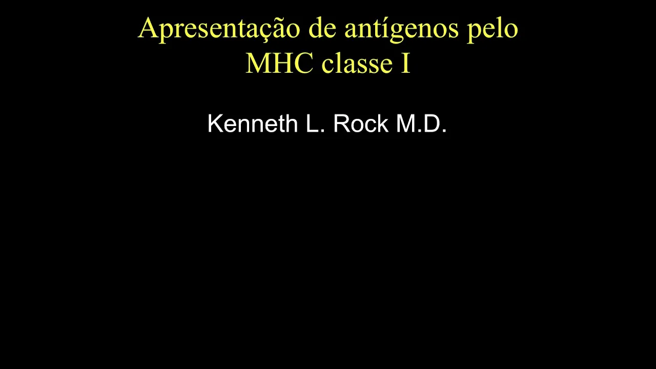 Kenneth L. Rock - MHC I antigen presentation or cross presentation