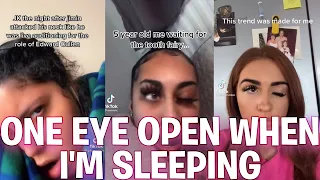 Download One eye open when I'm sleeping TikTok Compilation - One eye open when I'm sleeping TikTok Trend 2021 MP3