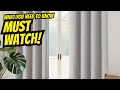 Joydeco 52 Inch Wide Bedroom Curtains Privacy and Blackout
