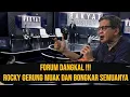 Download Lagu Blak - Blakan !!! Rocky Gerung Walk Out! Forum Dinilai Dangkal \u0026 Penuh Sensasi