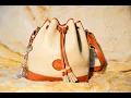 Dooney and Bourke Drawstring Bucket Bag Vintage