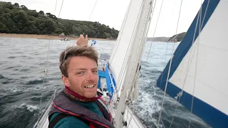 Sailing against the HUGE TIDES of NORTHERN FRANCE