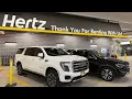 Hertz Thrifty Car Rental Selection - Newark International Airport EWR Presidents Circle Gold