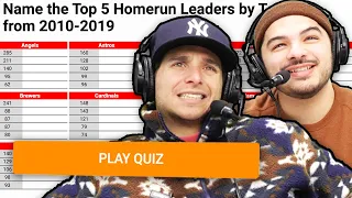 Can we name the top 5 Home Run Hitters for every MLB team in the 2010 s