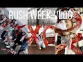sorority rush week vlog at UVA