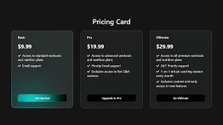 Glowing Card Hover Effect On MouseMove Html Css JavaScript