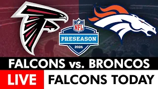 Falcons vs Broncos Live Streaming Scoreboard Free Play-By-Play Highlights NFL Preseason Week 1