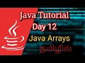 Array In Java Programming Selection Sort In Java Array Sorting In Java Learn Java In Tamil