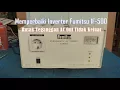 Memperbaiki Inverter Fumitsu IF-500 Rusak Teganggan AC Out Tidak Keluar