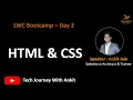 LWC Bootcamp Day 2 Web Technologies Overview of HTML And CSS