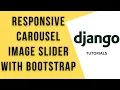 Implement carousel bootstrap image slider on header Bootstrap 4-5 in Django