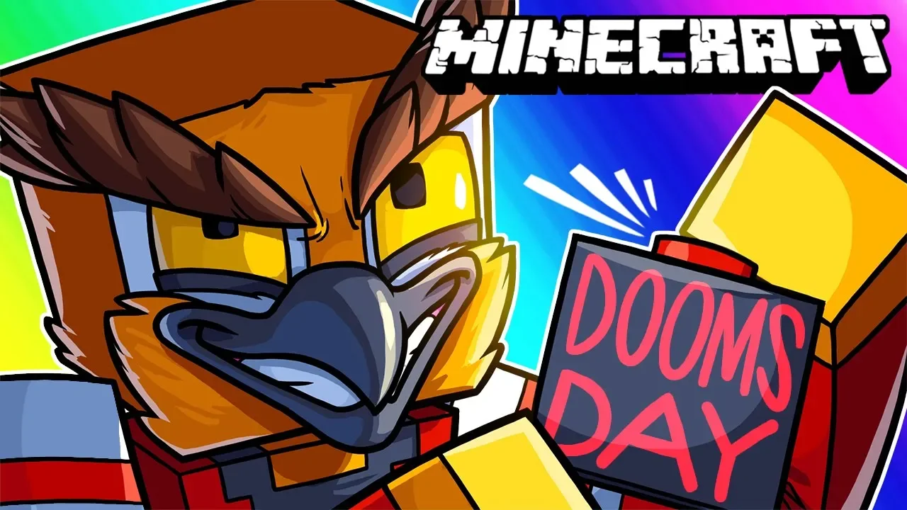 Minecraft Funny Moments - Operation: Doomsday (Blowing up the Entire Server)