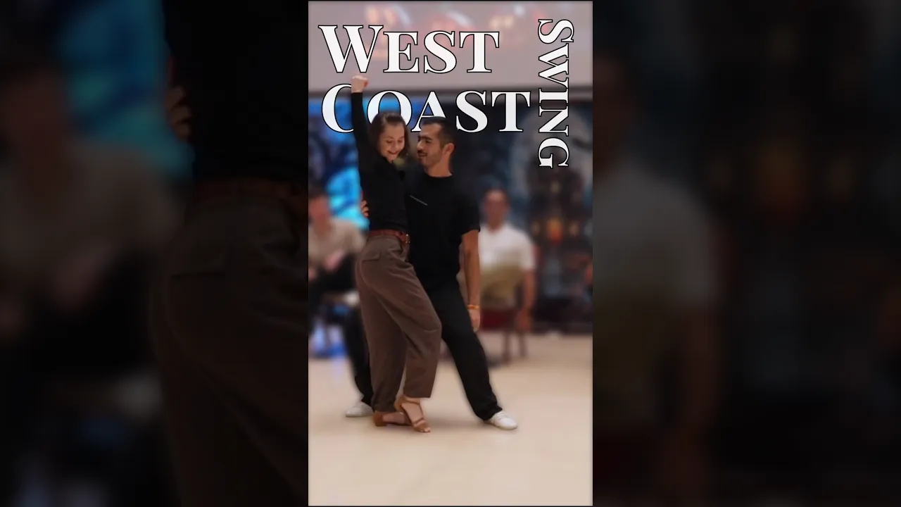 West Coast Swing Improvisation part 1 #semionmaria #westcoastswing #modernswing #improvisation #wcs