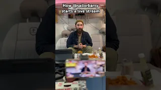 He’s always gotta get limber, might break into song at any minute.