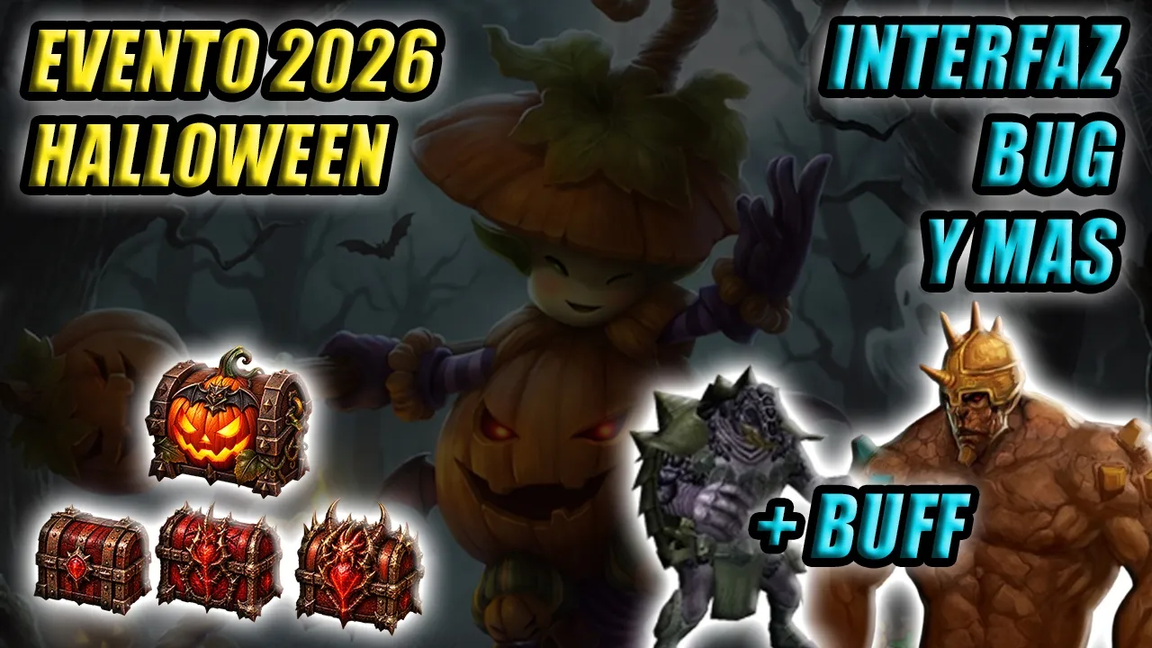EVENTO OCTUBRE HALLOWEEN ACTUALIZACIONES  -  BUFF EN CRIAS Y GOLEM    |   CAMBIOS  -  Rakion Latino