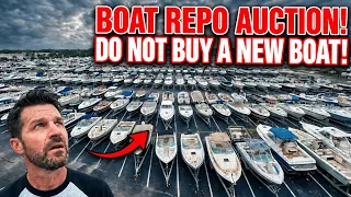 MASSIVE BOAT REPO AUCTION - 1/2 Price and STILL NOT SELLING!