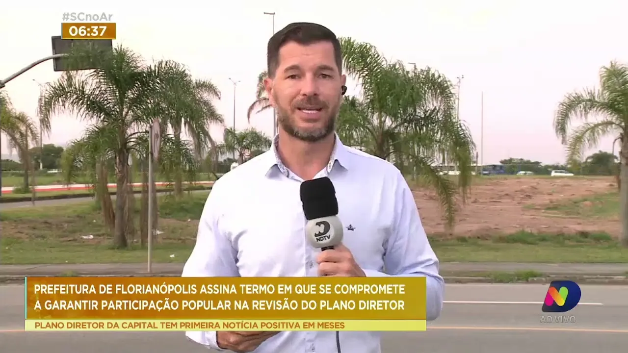 Capital: Prefeitura assina termo para garantir participação popular na revisão do plano diretor