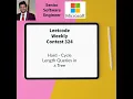 Leetcode Weekly contest 324 - Hard