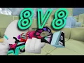 My POV in an 8v8 on CS Shell Shockers