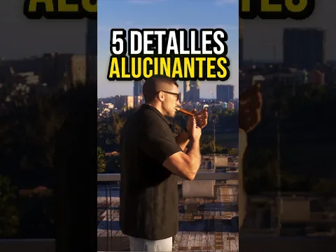 5 DETALLES ALUCINANTES de los GRÁFICOS de GTA 6 🔥 #gta6 #gta #gaming #rockstargames #vandal