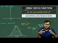 Dirac Delta as an approximation of Normal Distribution