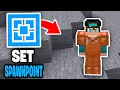 How To Set Spawn Point In Minecraft Server Aternos - Tutorial