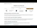 Alabama Court Records Search