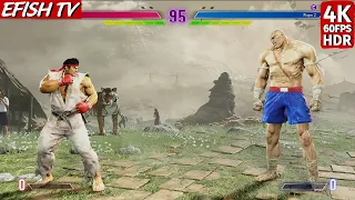 Ryu Vs Sagat Hardest AI Street Fighter 6  Ryu Vs Sagat Hardest AI Street Fighter 6