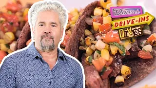 Guy Fieri Goes All In on Aspen Tacos Diners Drive-Ins and Dives Food Network