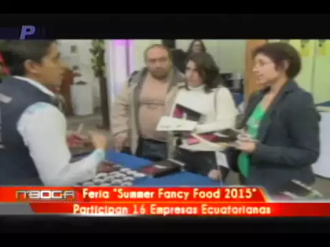 Feria Summer Fancy Food 2015 participan 16 empresas ecuatorianas