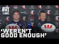 A DISAPPOINTED Bellamy addresses media after tough Grand Final loss: NRL Presser | NRL on Nine