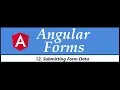 Angular Forms Tutorial - 12