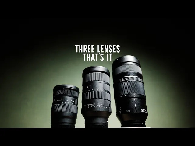 The Only 3 Lenses I Use Now