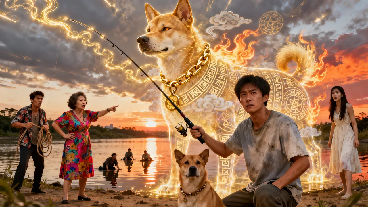 Fishing for a deity as a pet, the divine beast protects its master in crisis #250218bdB2 poster