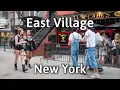 New York City Walking Tour East Village a Historic Neighborhood 4K