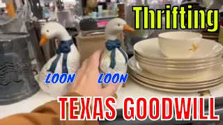 Thrifting in TEXAS - Goodwill Review in Dallas Ft Worth