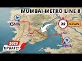 Mumbai Metro Line 8 Gold Line Complete Project Details Route Connectivity Latest 2026 Status