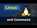 Linux Command - exit