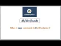 Shell Scripting - 11 what is expression command in Shell Scripting