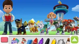 Paw Patrol Drawing Paw Patrol Coloring Pages Paw Patrol Game For Kids Paw Patrol Gameplay